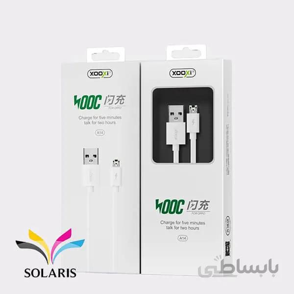 کابل شارژ Xooxi مدل micro A14