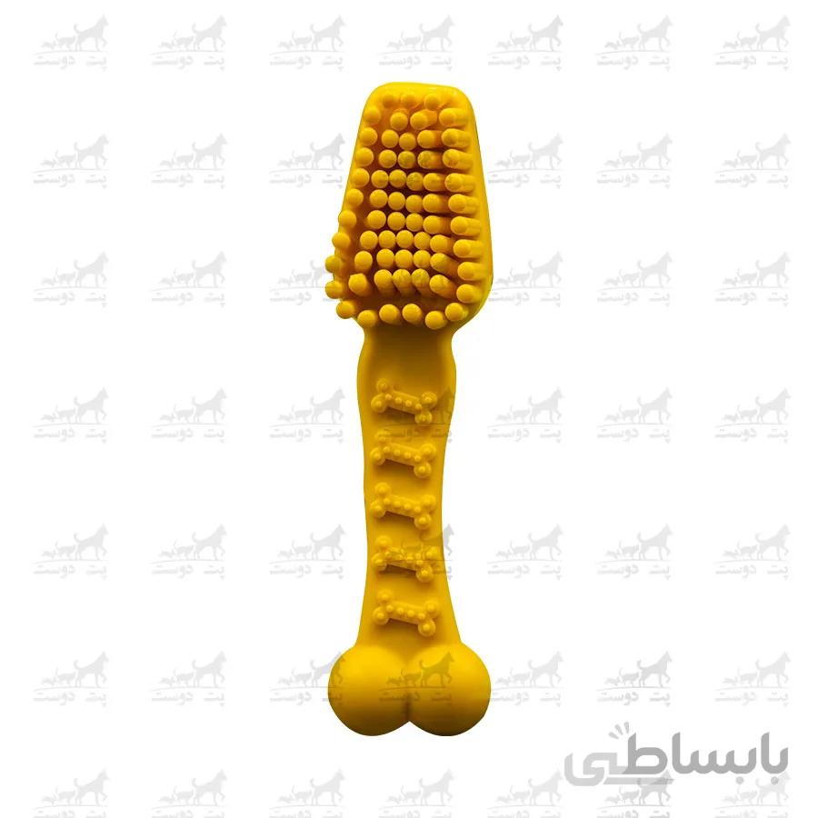 اسباب بازی دندانی طرح شانه با شیار تشویقی کد1418