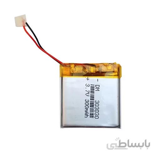 باتری لیتیوم پلیمر 3.7 ولت 300 میلی آمپر 303030