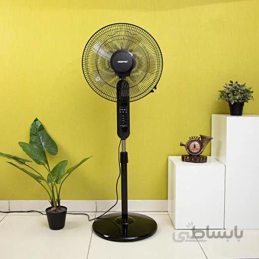 پنکه ایستاده جیپاس مدل GF9489 ا 16" stand fan with remote covtrol