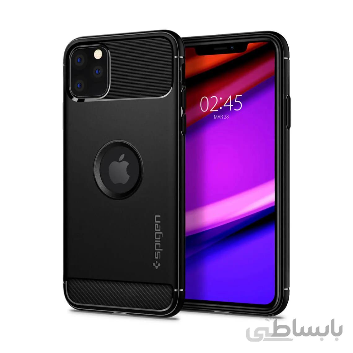 کاور اسپیگن مدل Rugged Armor آیفون 11 Pro