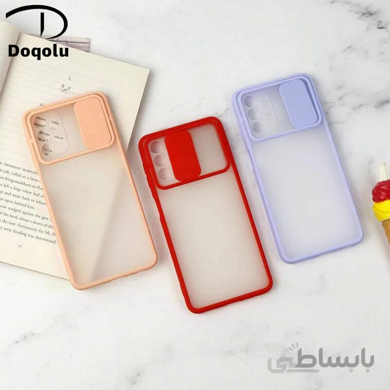 قاب PC مات سامسونگ Samsung A32 5G مدل محافظ لنزدارکشویی