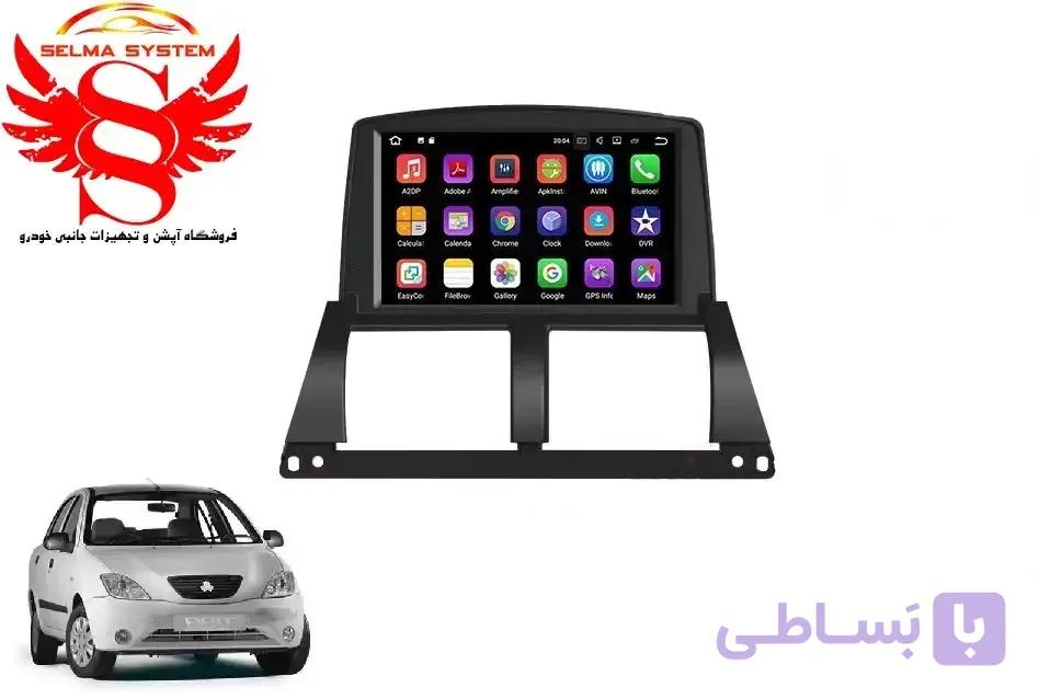 پخش خودرو مانیتور فابریک اندروید 7 اینچی تیبا TIBA