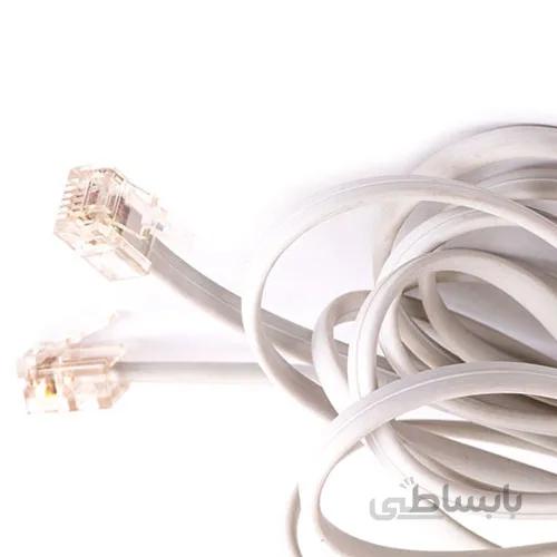 کابل تلفن طول ۵ متر ا Telephone 5m Cable