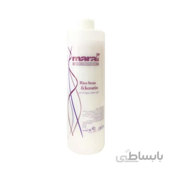 نرم کننده روغن سبوس برنج 1000 میل مارال ا Maral Rice Bran Oil Conditioner