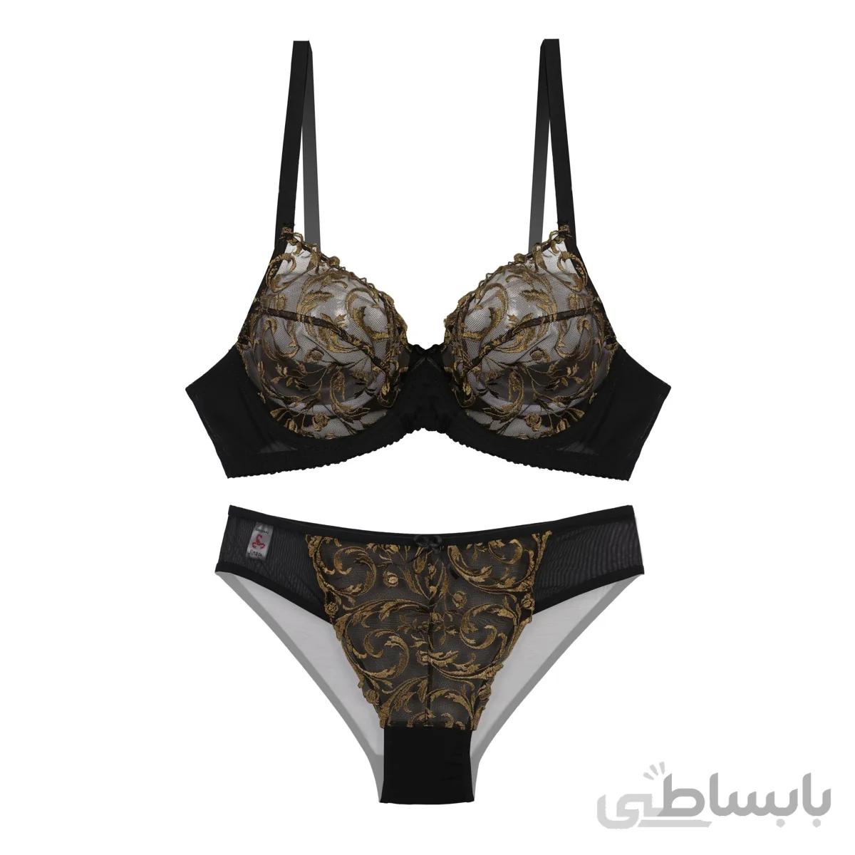 ست ژینا کد 4020 شرت و سوتین پک 4 عددی