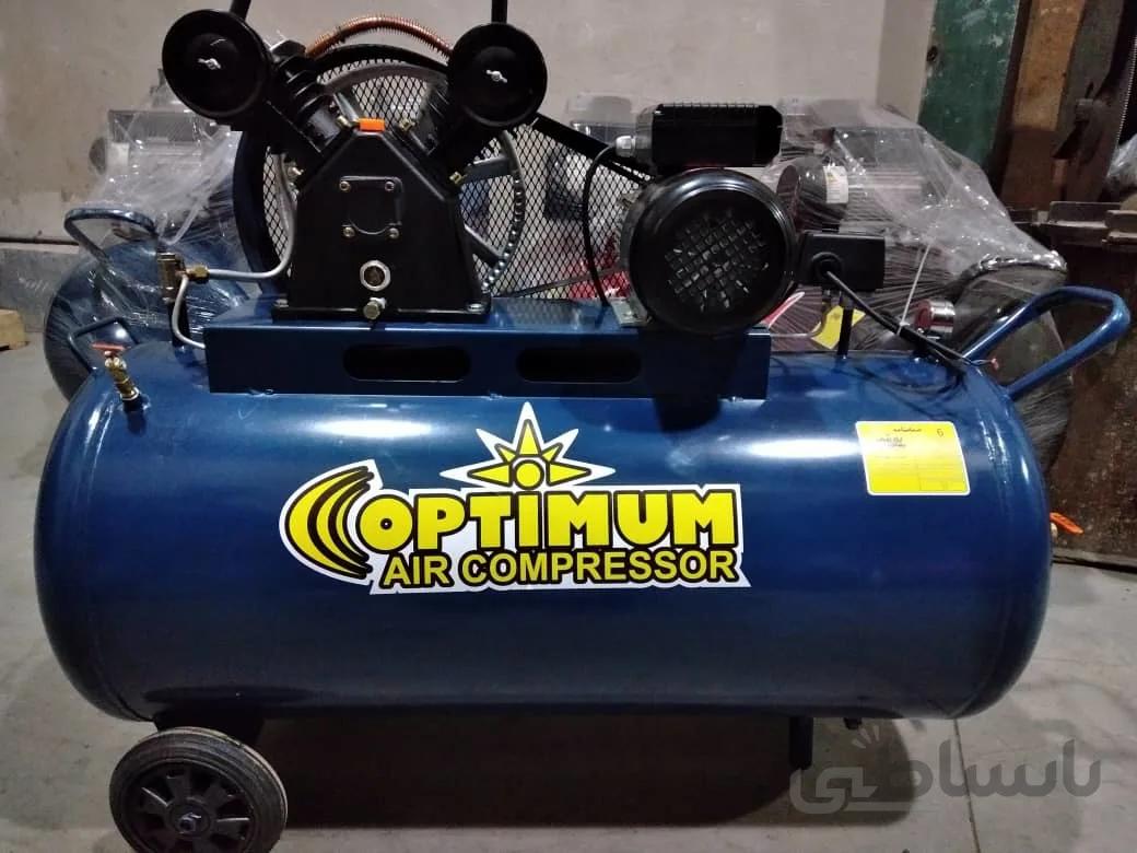 کمپرسور ۲۵۰ لیتری خوابیده طرح کایزر OPTIMA