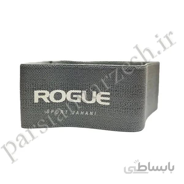 کش مینی لوپ پارچه ای خاکستری
