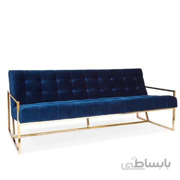 مبل پایه استیل سه نفره مدل رامینا