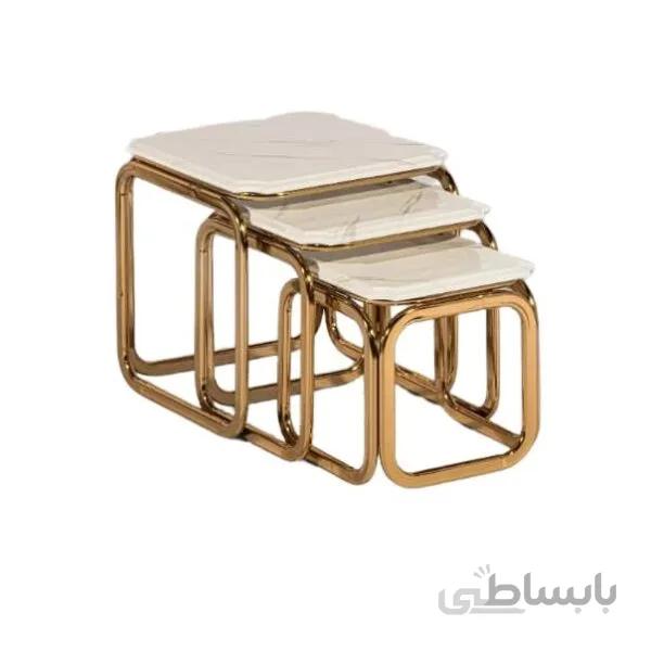 میز عسلی کد wh-654 مجموعه ۳ عددی