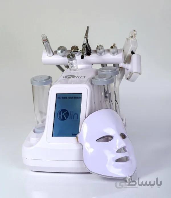 دستگاه آکوافیشیال هشت کاره کلین klin ا Klin 8 in 1 Multifunction Aqua Facial Skin Machine