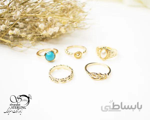پک انگشتر زنانه کد 5593