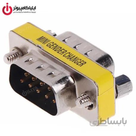 تبدیل کانکتور برل دو سر نر RS232/DB9/Serial/9pin