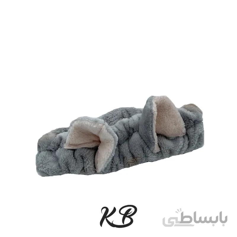 هدبند حوله ای طرح گربه