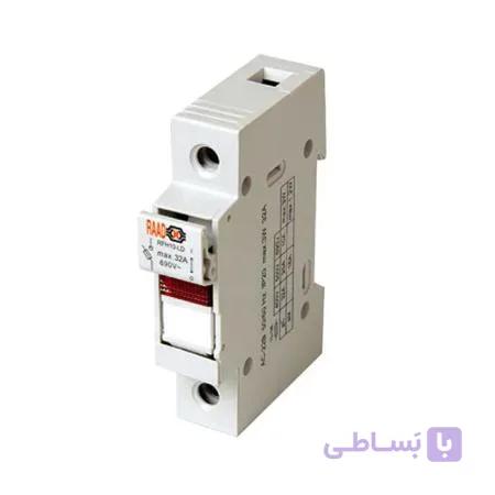 نگهدارنده فیوز تک پل چراغدار سایز 38*10 رعد