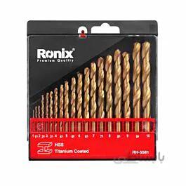 مجموعه 19عددی مته رونیکس مدل RH-5581 ا مجموعه 19عددی مته رونیکس مدل RH-5581