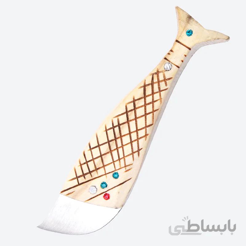 چاقو پوست کنی طرح ماهی