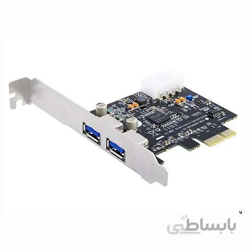 کارت Wipro PCI-E USB3.0 2Port ا Wipro PCI-E USB3.0 2Port Internal HUB