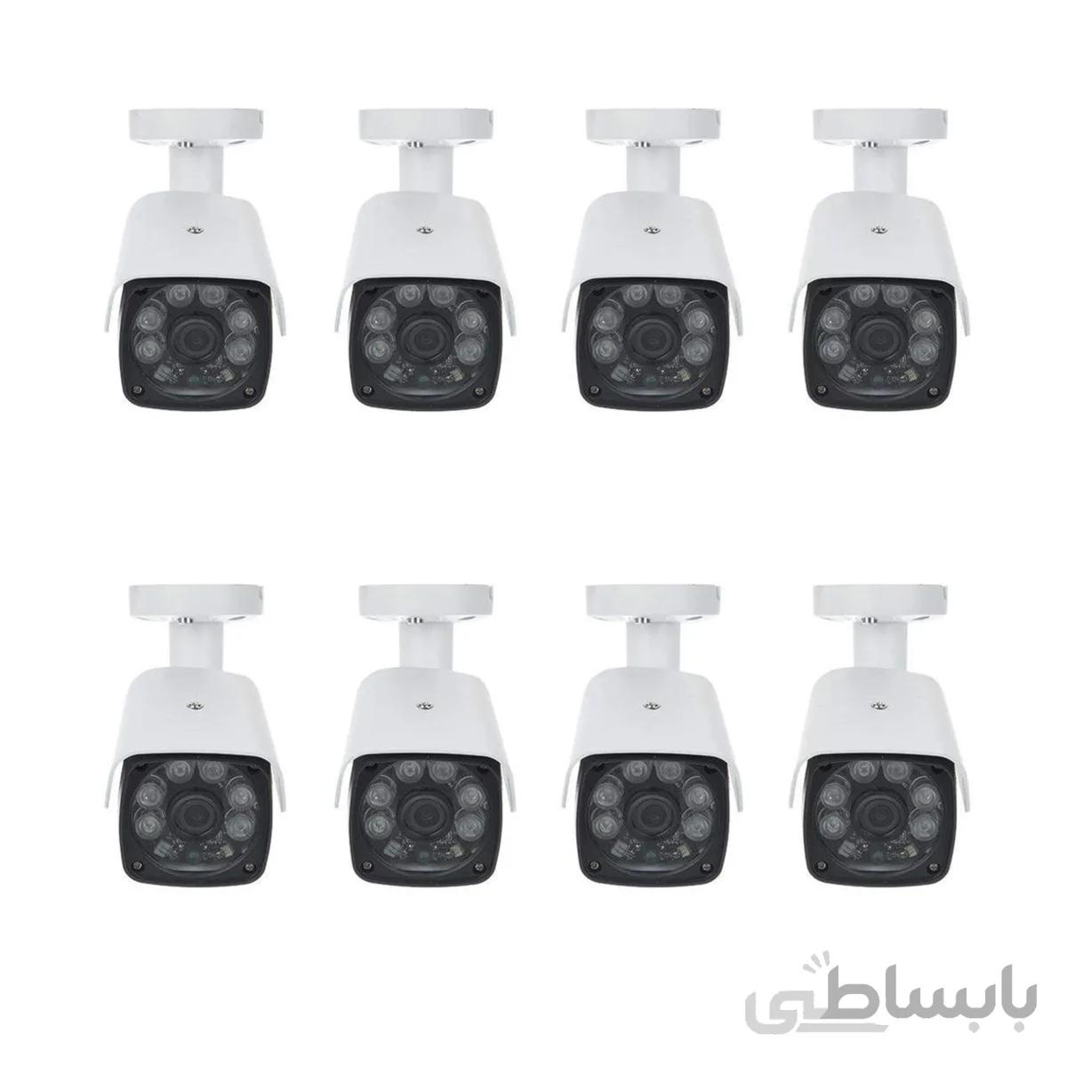 دوربین مداربسته آنالوگ مدل RTB20-AHD-2MP بسته ۸ عددی