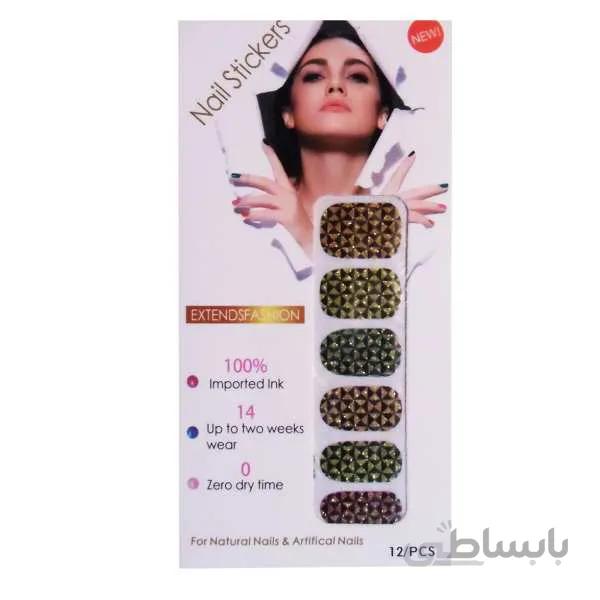 استیکر طراحی ناخن مدل 11