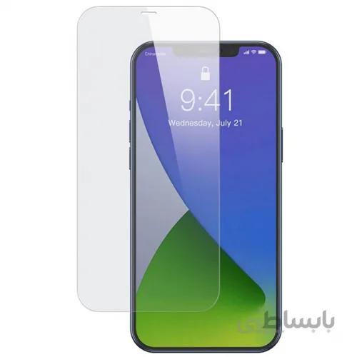 پک دوتایی محافظ صفحه شیشه ای تمام صفحه بیسوس Baseus SGAPIPH61P-FM02 Apple iPhone 12 Pro Glass