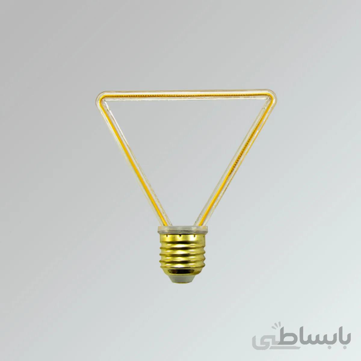 لامپ نئونی فوق کم مصرف LED طرح مثلث مدل ML-A05 (4 وات)
