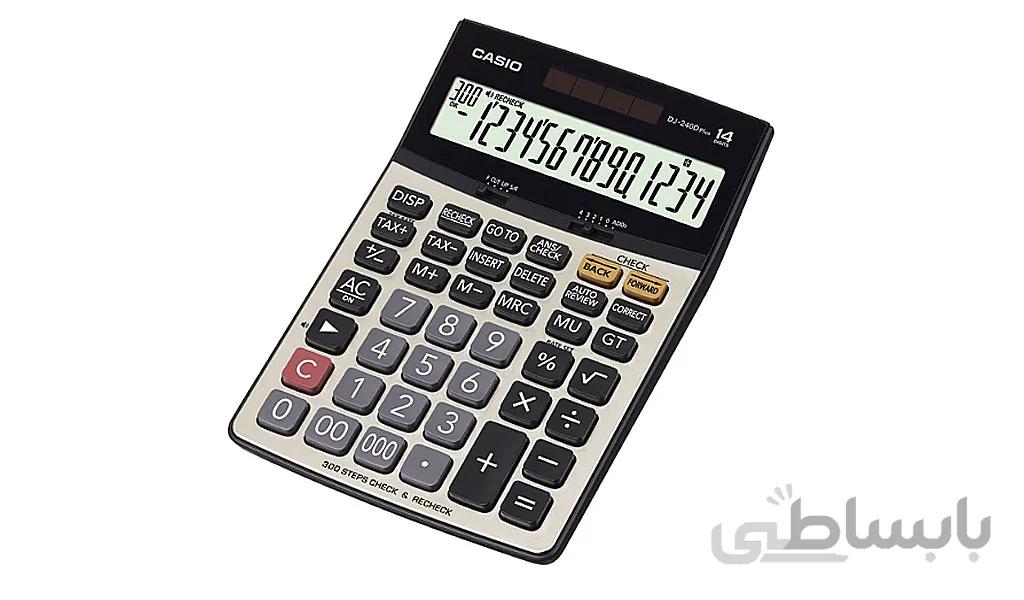 ماشین حساب کاسیو مدل DJ-240D Plus
