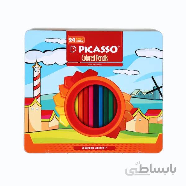مداد رنگی ۲۴ رنگ پیکاسو کد L89