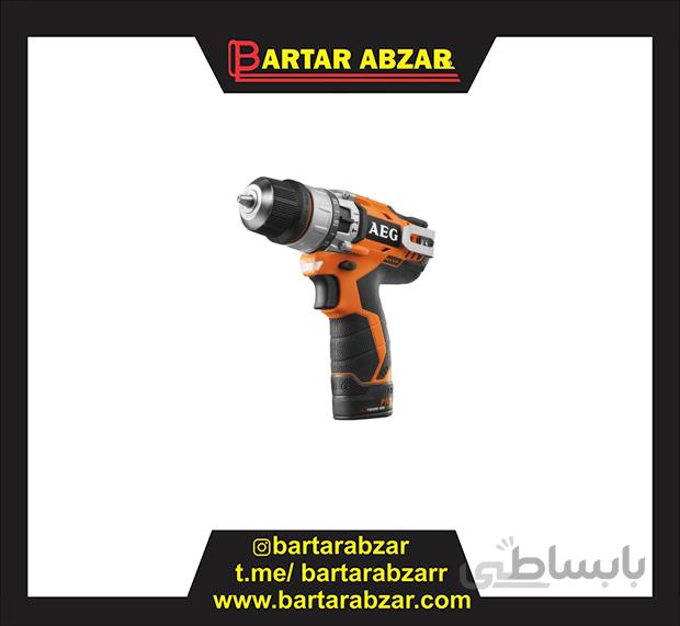 ست دریل چکشی شارژی لیتیوم آاگ مدل BSB12C2-0+BS12C2-0+SETLL1220LL ا AEG ULTRA COMPACT PERCUSSION DRILL model BSB12C2-0+BS12C2-0+SETLL1220LL