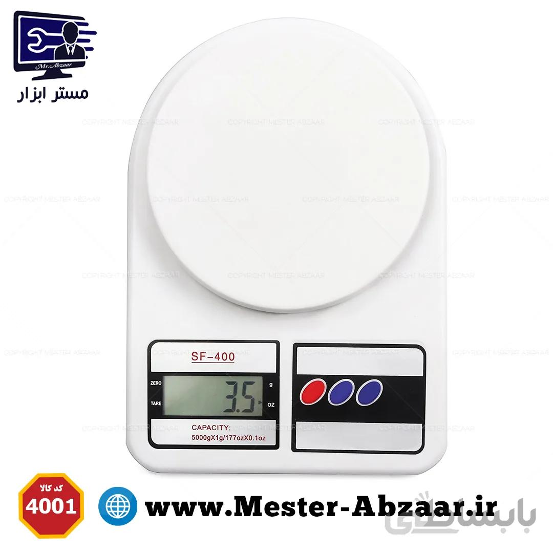 ترازو اشپزخانه الکترونیک دیجیتال مدل SF 400 ده کیلوگرمی ا Electronic kitchen scale model SF400