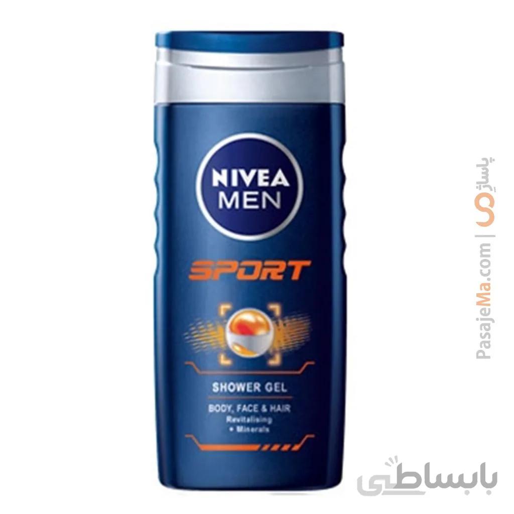 شامپو سر و بدن اسپرت Sport مخصوص آقایان نیوا حجم 250 میلی لیتر