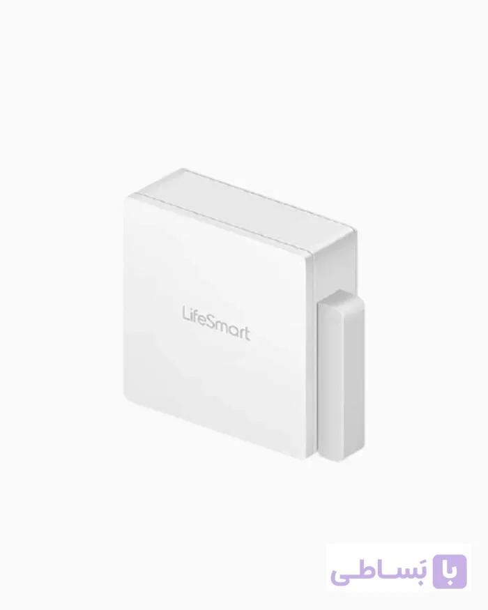 سنسور هوشمند مکعبی درب/پنجره لایف اسمارت مدل LS058WH