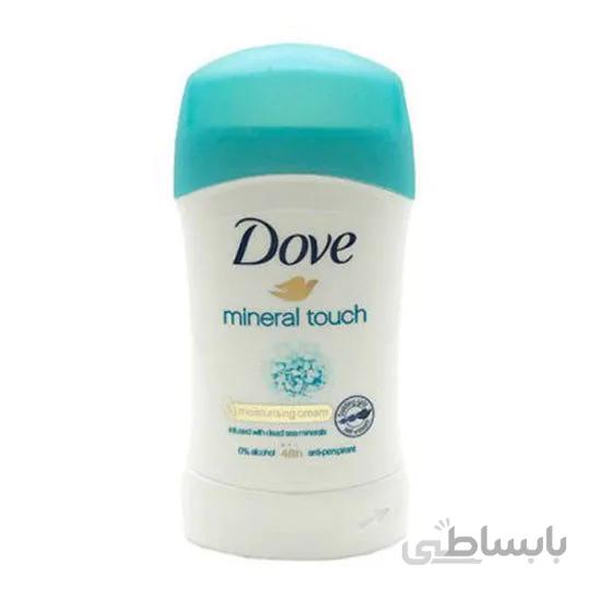 مام استیک ضد تعریق زنانه داو مدل MINERAL TOUCH حجم 40 میلی لیتر