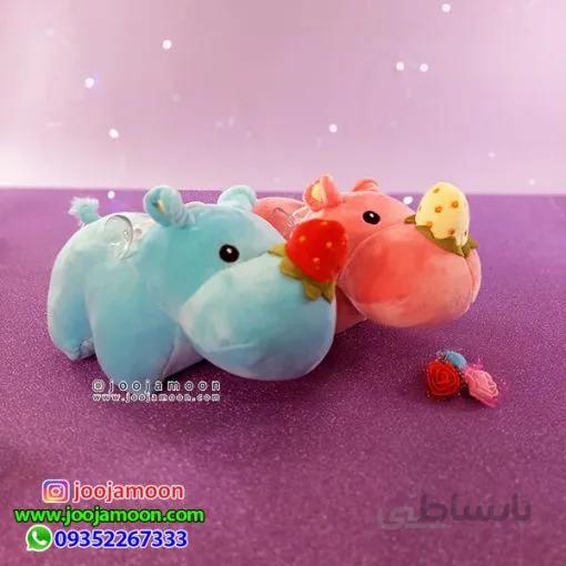 عروسک کرگدن پا کوتاه