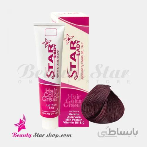 رنگ موی ارغوانی خیلی روشن شماره 6.26 استارليدی حجم 120 ميلی لیتر