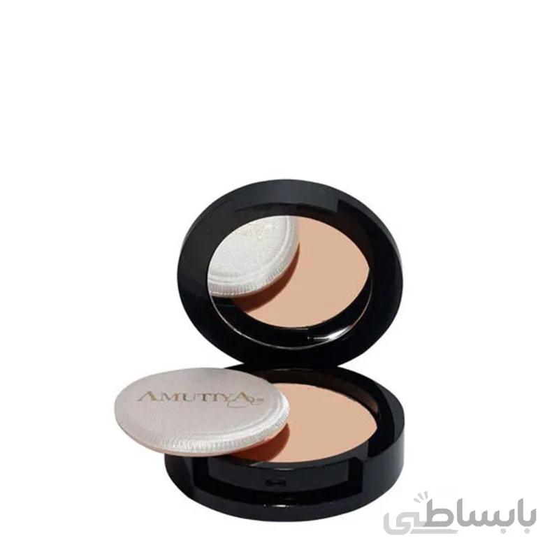 پنکیک روغن آرگان آموتیا مدل PERFECT FIT شماره P310 ا Amutiya Argan Oil Perfect Fit Compact Foundation