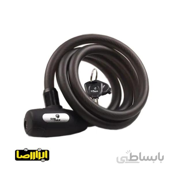 قفل بکسلی دوچرخه SUNMAX سایز 10