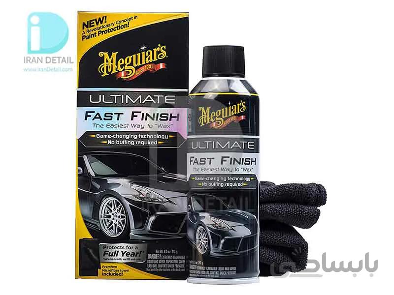 اسپری واکس محافظ و آبگریزکننده سریع نهایی خودرو مگوایرز مدل Meguiars Ultimate Fast Finish G17516