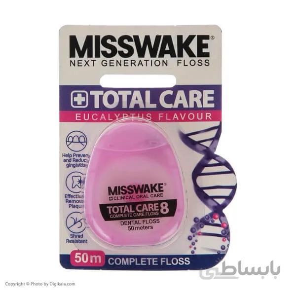 نخ دندان میسویک مدل Total Care طول 50 متر