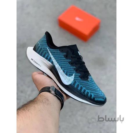 کتانی اصلی نایک زوم ایکس آبی فیروزه ای nike zoom x
