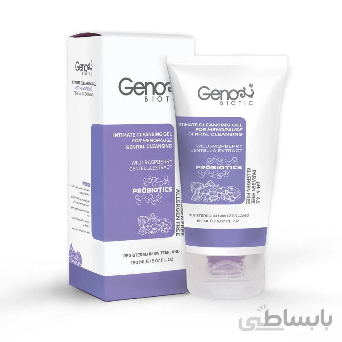 ژل بهداشتی بانوان یائسه 150میلیلیتری ژنو بایوتیک ا پینکت