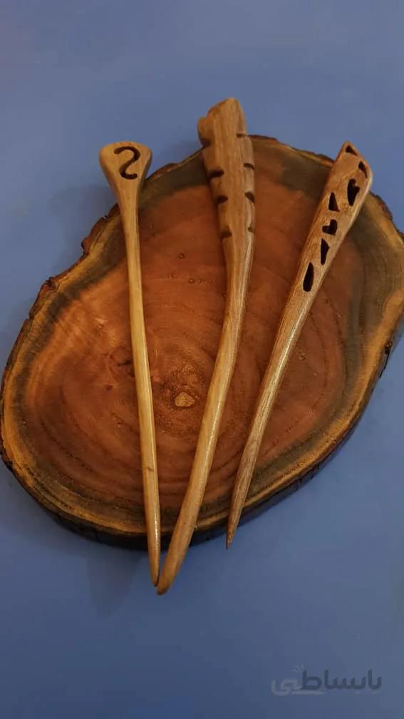 گیره چوبی مو کد ۱۰۱۰۰۹