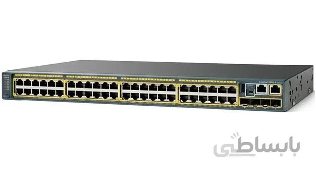 سوئیچ ۴۸ پورت سیسکو مدل WS-C۲۹۶۰S-۴۸TS-L ا CISCO WS-C2960S-48TS-L 48Port Switch
