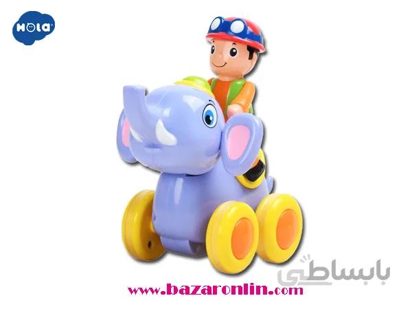 فیل سوار قدرتی هولی تویز مدل ۳۶۶A