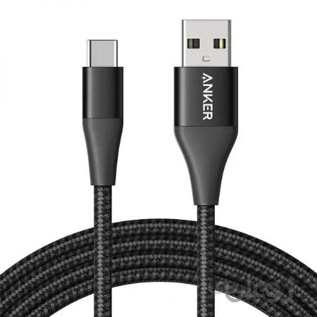 کابل تبدیل USB به USB-C انکر مدل PowerLine Plus II
