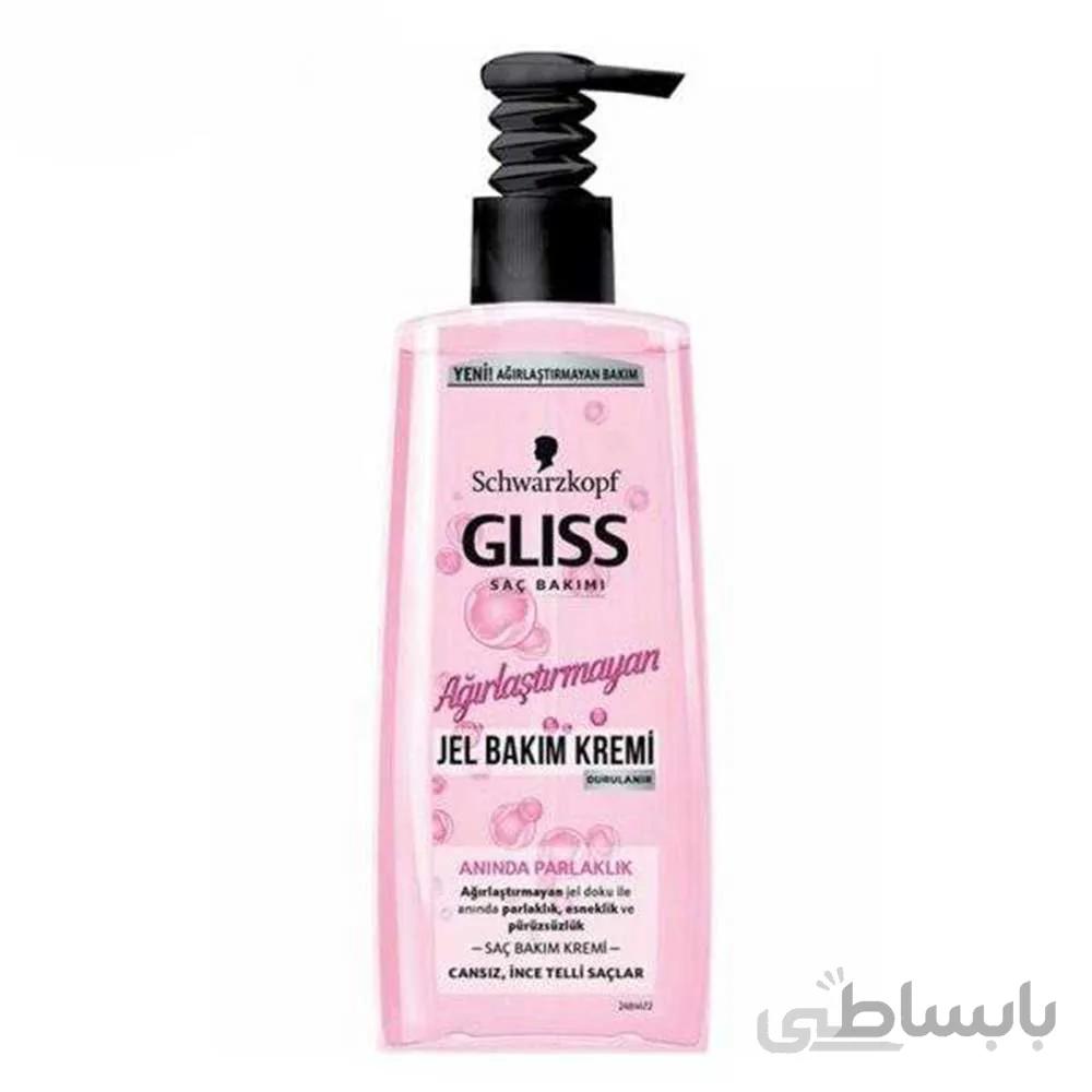ژل داخل حمام GLISS مدل ANINDA PARLAKLIK حجم 200میلی لیتر ا jel bakim kremi gliss model aninda parlaklik 200ml