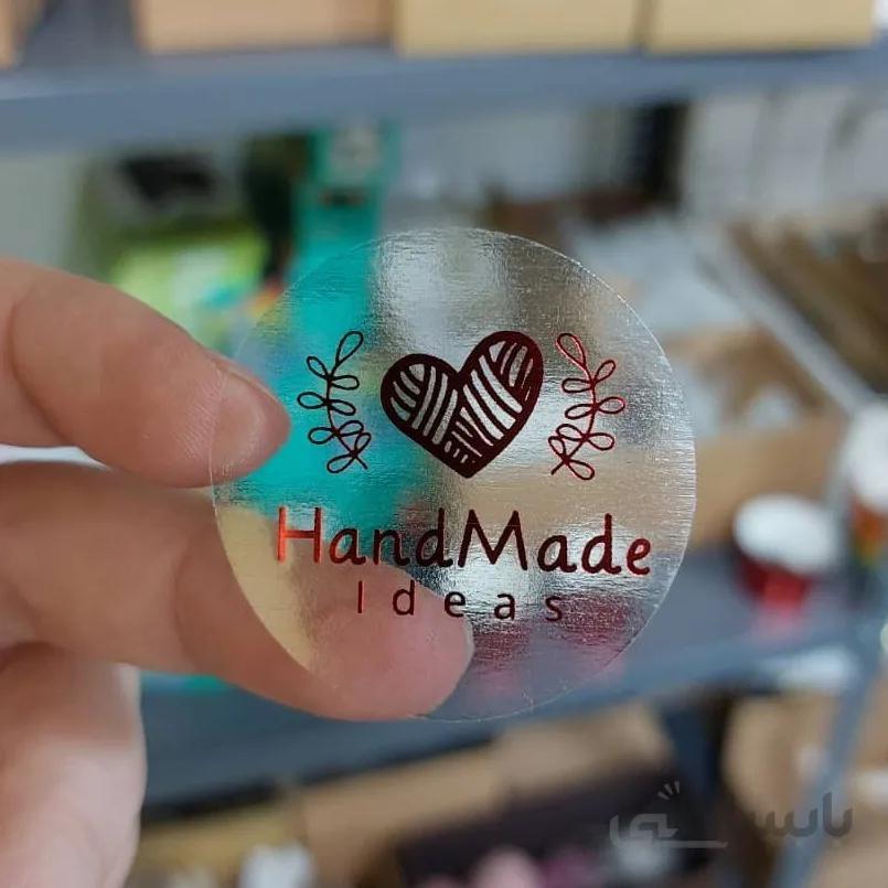 استیکر قرمز hand made (مجموعه 30 عددی)