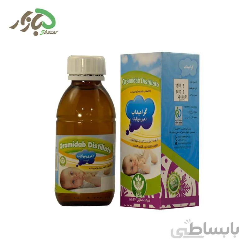 عرق پنج گیاه(گرامیداب) شفا کردستان