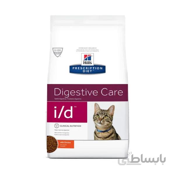غذای خشک گربه زود هضم با طعم مرغ هیلز – Hills Digestive Care
