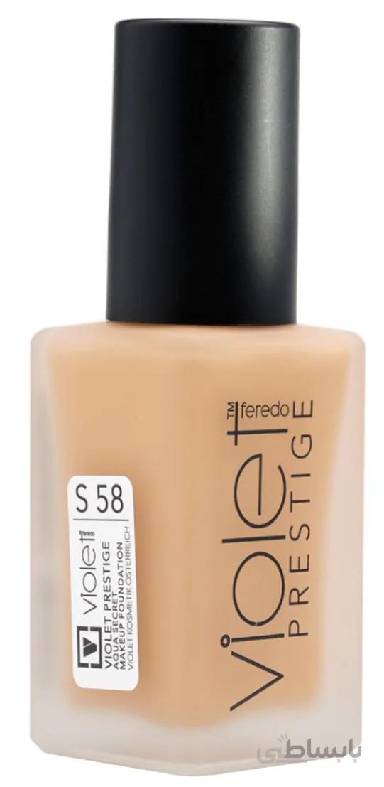 کرم پودر مدل پرستیژ ویولت فردو Violet Feredo Make Up Fundation Prestig